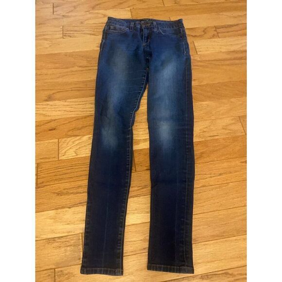 Joe’s Jeans Women’s Chelsea Fit low rise Dark Wash Denim skinny jeans size 26 - Picture 1 of 9